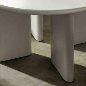 Jedálenský stôl 120 cm MOLIQ Matte Gray Beige small 3