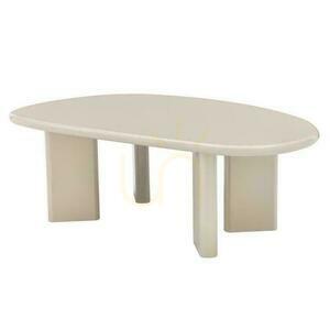 Konferenčný stolík 130 cm NADIN Prírodné drevo s leskom small 0