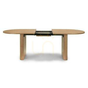 PLACAUX Skladací stôl 180-220 cm Prírodné drevo small 2