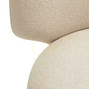 Súprava 2 čalúnených kresiel SELEN Beige Boucle small 7