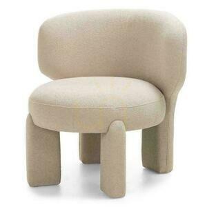 Súprava 2 čalúnených kresiel SELEN Beige Boucle small 0