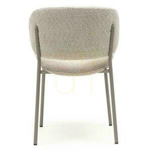 Súprava 2 čalúnených stoličiek SUKRA Beige Boucle small 6