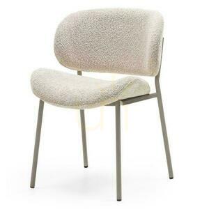 Súprava 2 čalúnených stoličiek SUKRA Beige Boucle small 0