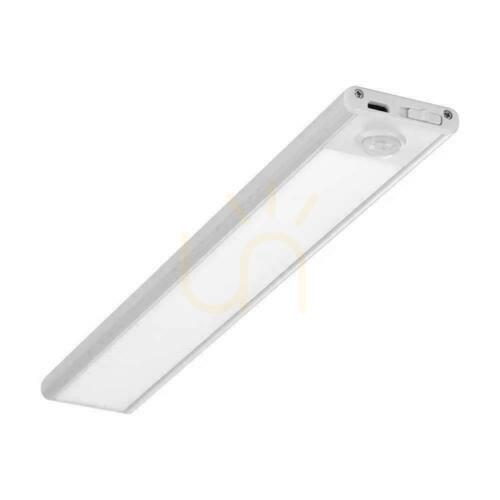 Skontrolujte V-TAC 1,5W LED svietidlo pod skrinku strieborné snímač pohybu USB nabíjanie 30cm VT-8141 3000K 110lm