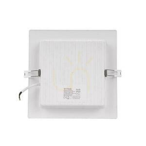 V-TAC zapustené panelové LED svietidlo Premium 18W štvorcové 220x220 VT-61018 6500K 1980lm small 2