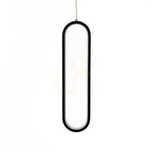 V-TAC 13W LED závesné svietidlo čierne VT-7829 4000K 1500lm small 1