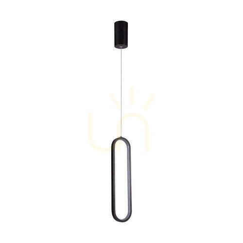 Skontrolujte V-TAC 13W LED závesné svietidlo čierne VT-7829 4000K 1500lm