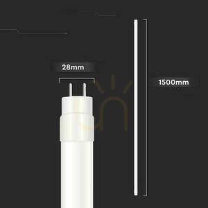 LED trubica T8 V-TAC 150cm 24W G13 nano plast 125Lm/W VT-152-N 4000K 3000lm 3 roky záruka small 2