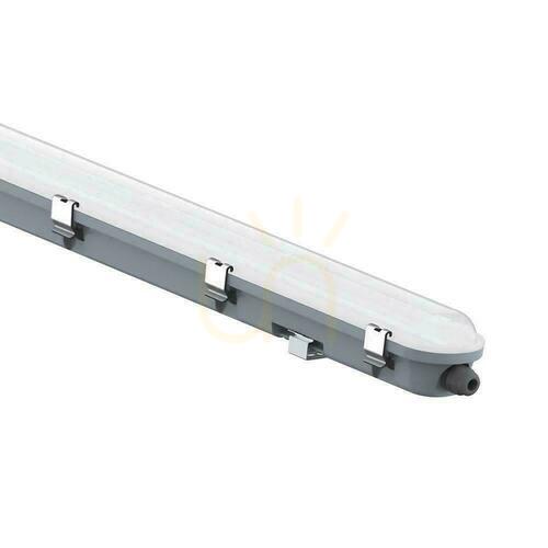 Skontrolujte V-TAC LED hermetické svietidlo mikrovlnný snímač pohybu 36cm 120cm 120Lm/W VT-120137S 6500K 4320lm