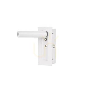 LED svietidlo V-TAC 2W COB CREE nástenná lampa biela hotelová posteľ spínač VT-88061-W 3000K 76lm small 1