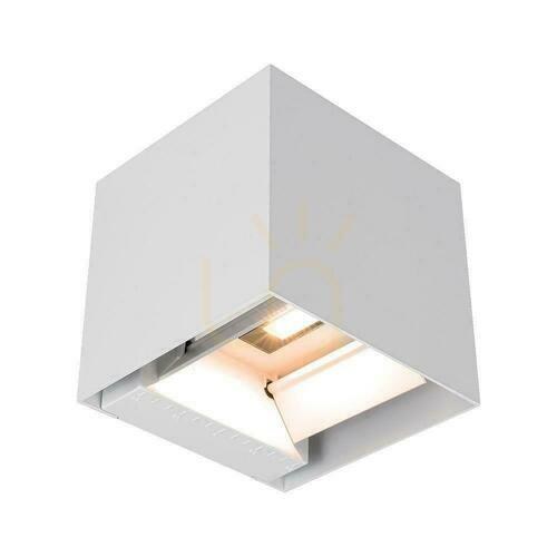 Skontrolujte V-TAC 9W LED COB solárne nástenné svietidlo biela kocka 15x15cm IP65 senzor pohybu VT-409CCT 3000K-4000K-5000K 800lm