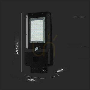 Solárne svietidlo V-TAC 20W LED čierna IP65 150Lm/W VT-ST20CCT 3000K-4000K-6000K 3000lm small 2