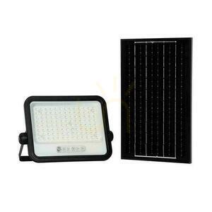 V-TAC 200W CCT solárny LED projektor diaľkový automatický časovač IP65 čierny VT-204W 1700lm 3 roky záruka small 0