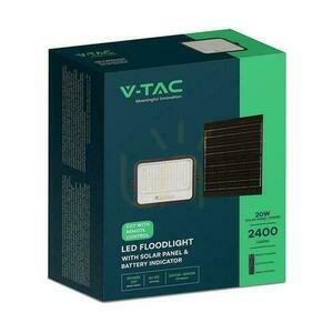 V-TAC 300W CCT solárny LED projektor diaľkový automatický časovač IP65 čierny VT-304W 2400lm 3 roky záruka small 5