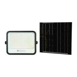V-TAC 400W CCT solárny LED projektor diaľkový automatický časovač IP65 čierny VT-404W 3000lm 3 roky záruka small 0