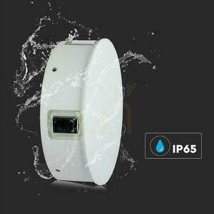 V-TAC 4W LED nástenné svietidlo IP65 biele okrúhle VT-706 4000K 428lm 3 roky záruka small 4