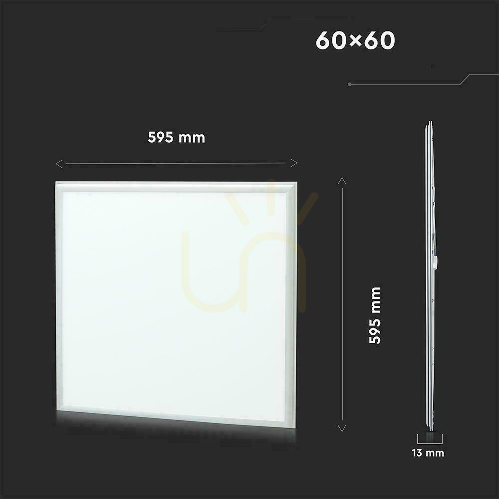 Displej LED panel V-TAC 40W 600x600 pmma 120Lm/W Napájací zdroj Starsense VT-6060 6500K 4950lm LED panel V-TAC 40W 600x600 pmma 120Lm/W Napájací zdroj Starsense VT-6060 6500K 4950lm