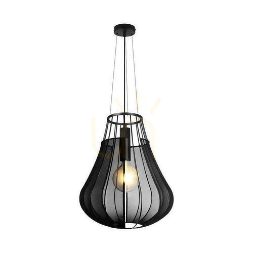 Skontrolujte V-TAC E27 420x500mm matná čierna VT-89010 závesné svietidlo 3 roky záruka