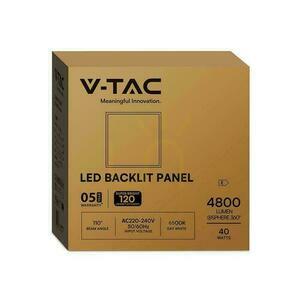 LED panel V-TAC 40W 600x600 podsvietenie 33mm 120Lm/W VT-61042 6500K 4800lm 5 rokov záruka 3 LED panel V-TAC 40W 600x600 podsvietenie 33mm 120Lm/W VT-61042 6500K 4800lm 5 rokov záruka small 3