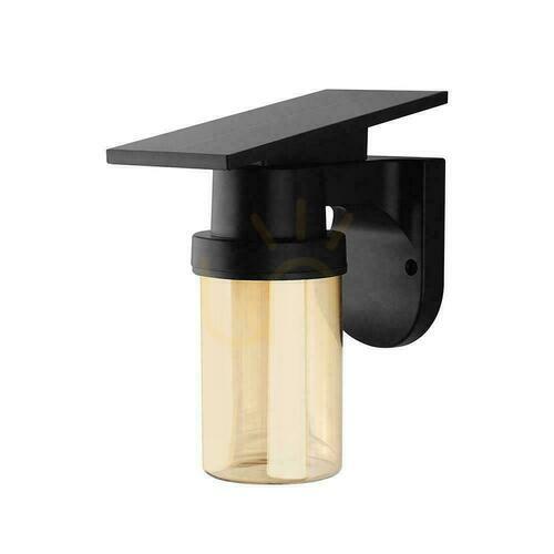 Skontrolujte Solárne vonkajšie nástenné svietidlo V-TAC VT-11148CCT čierne LED 0,9 W CCT IP54