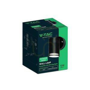 V-TAC GU10 čierne nástenné svietidlo VT-10174 3 roky záruka small 2