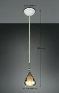 Závesné svietidlo Trio ALDEA 349400157 small 6
