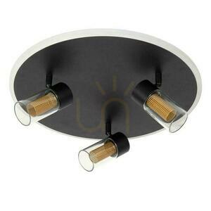 Plafón Lucide EVERINA čierny LED 40 cm 3x5W 00131/40/30 small 1