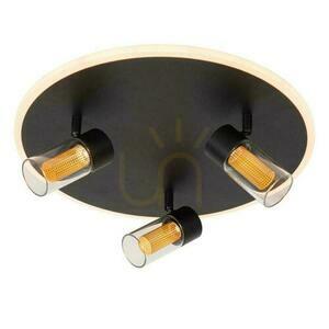 Plafón Lucide EVERINA čierny LED 40 cm 3x5W 00131/40/30 small 0