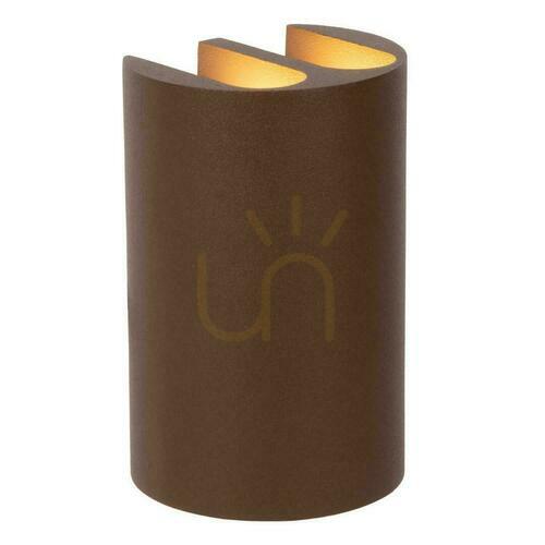 Skontrolujte Vonkajšie nástenné svietidlo Lucide YORK hrdzavohnedé LED 4x1,2W 2700K IP54 33811/04/97