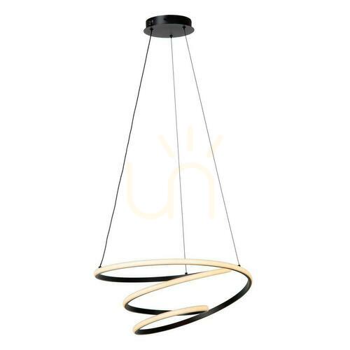 Skontrolujte Závesné LED svietidlo Lucide Espiral čierne 40W 78403/40/30