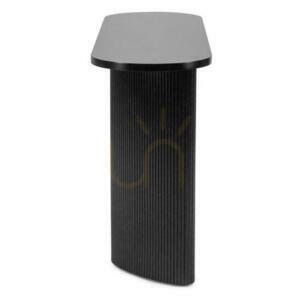 Písací stôl 140 cm ALREQUIN Black small 6