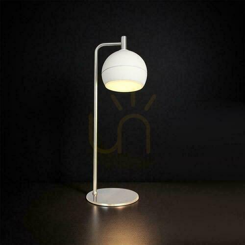 Skontrolujte 10W LED 44cm stolná lampa biela VT-89022 3000K 1200lm stolná lampa.