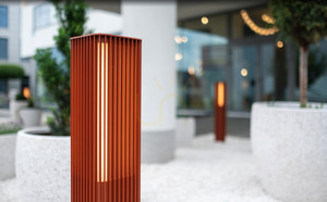 Vonkajšia stojacia lampa NORLYS ASTRID 2208AL sivá 10,6W LED DALI2 IP65 small 12