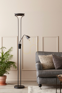 Podlahová lampa Markslojd DETROIT 2L čierna kovová 180 cm 111223 small 1