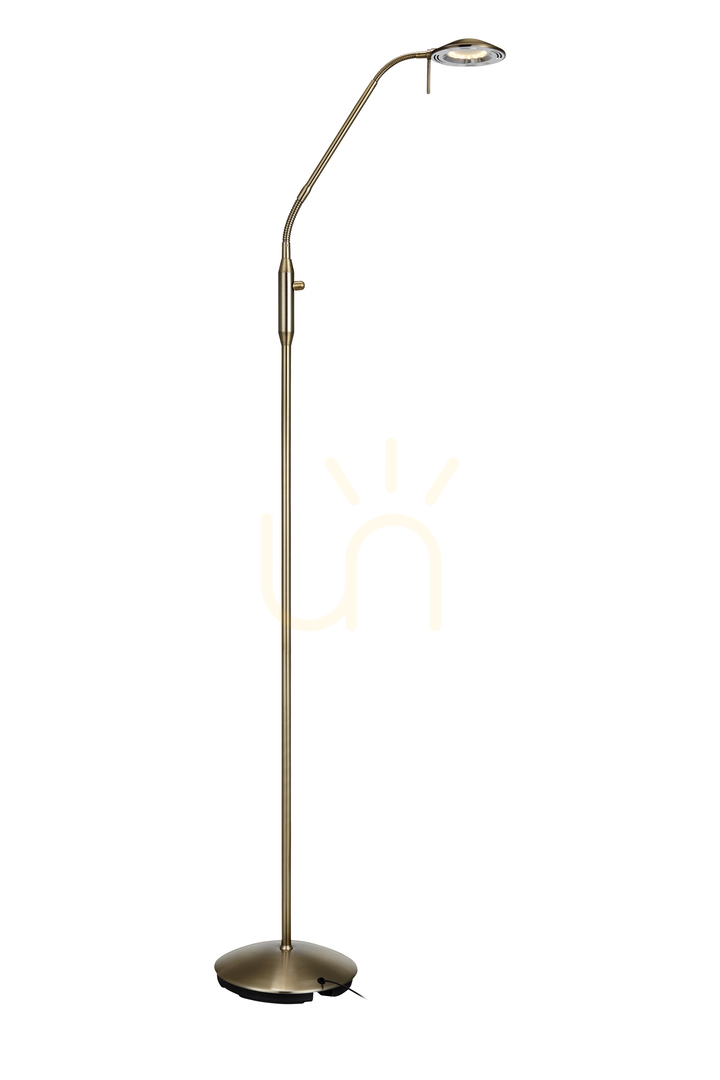 Skontrolujte Podlahová lampa Markslojd Hudson Antique kovová 152 cm LED 6W 105582 Podlahová lampa Markslojd Hudson Antique kovová 152 cm LED 6W 105582