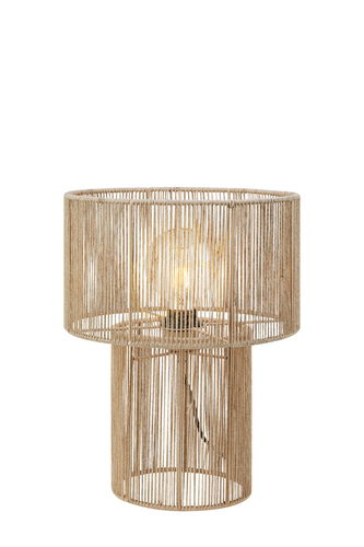 Skontrolujte Stolová lampa Markslojd SOGA 108769 prírodná juta/oceľ 38 cm