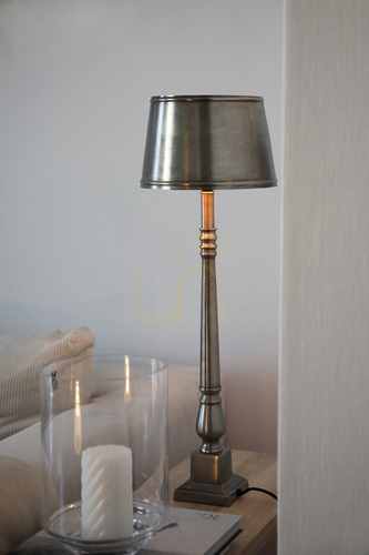Skontrolujte Stolová lampa Markslojd Metallo 108775 strieborná hliník 66 cm