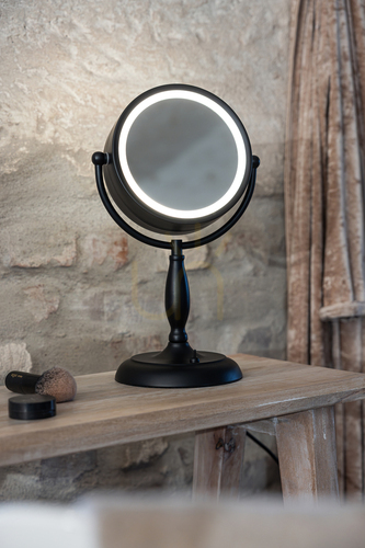Skontrolujte Stolová lampa Markslojd Face 108788 čierna/mrazené sklo 36 cm
