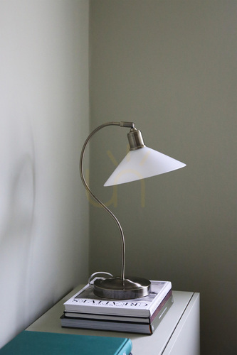 Skontrolujte Stolová lampa Markslojd VELA 108863 biela mosadz 49 cm