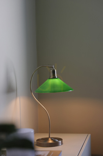 Skontrolujte Stolová lampa Markslojd Vela zelená mosadz 49 cm 108864