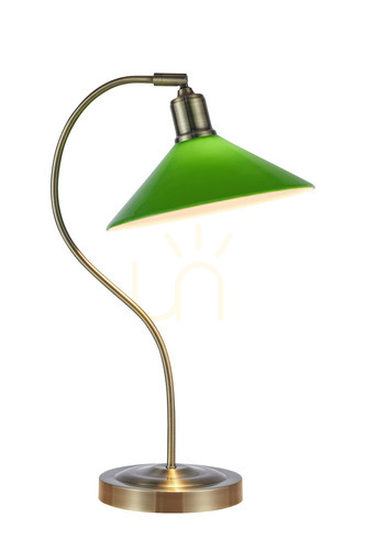 Skontrolujte Stolová lampa Markslojd Vela zelená mosadz 49 cm 108864