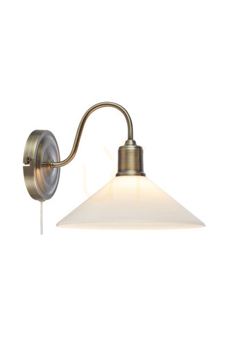 Skontrolujte Nástenné svietidlo Markslojd VELA 108865 biele/brass 29,5 cm
