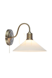 Nástenné svietidlo Markslojd VELA 108865 biele/brass 29,5 cm small 0