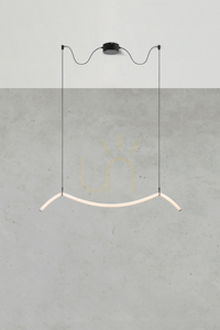 Závesné svietidlo Markslojd Melt LED čierne oceľové 112 cm 108873 small 1