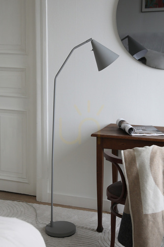 Skontrolujte Podlahová lampa Markslojd FUNIL LED šedá oceľ 144 cm 108891