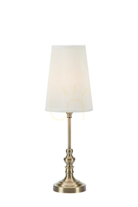 Stolová lampa Markslojd Noble 56 cm mosadz biela oceľ 108969 small 0