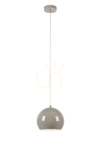 Prívesné svetlo Markslojd POP 108989 sivé oceľ 20 cm small 0