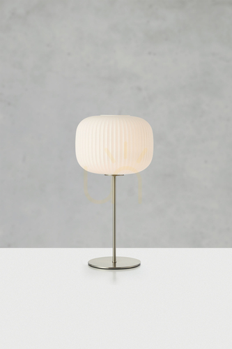 Skontrolujte Stolová lampa Markslojd SOBER 109007 biela saténový nikel 50 cm
