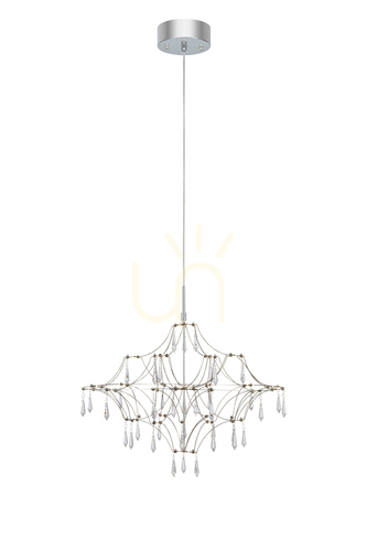 Skontrolujte Luster Markslojd Efesos 60 cm transparentný oceľ 108869