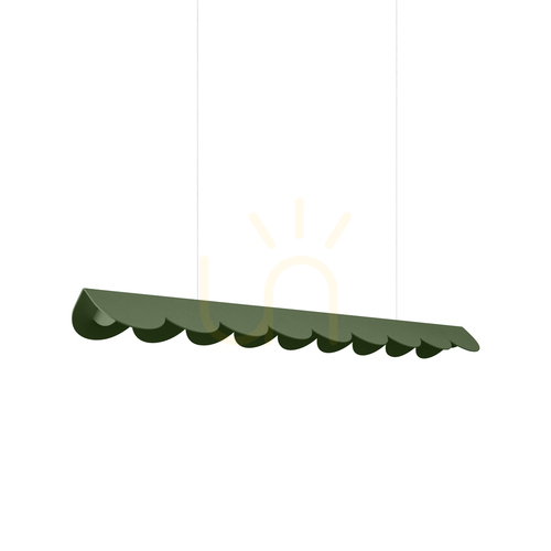 Skontrolujte BISCUIT 100 závesná lampa olivovo zelená LED 3000K